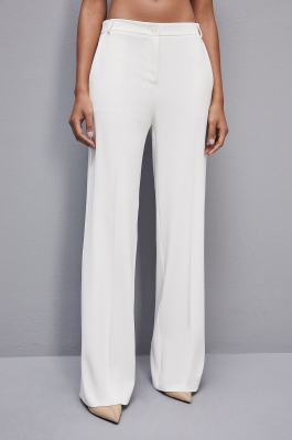 Men&apos;s cut pants, White, Patrizia Pepe