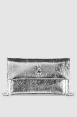 Fly ceremony clutch, Silver, Patrizia Pepe