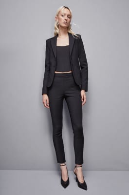 Slim pants, Black, Patrizia Pepe