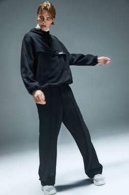 Over pants, Black, Patrizia Pepe