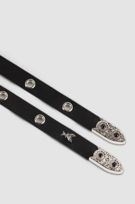 Choker with metal decorations, Black, Patrizia Pepe