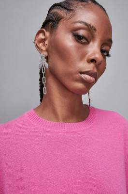 Rolò chain earrings, Silver, Patrizia Pepe