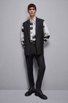 Soft twill viscose shirt, White, Patrizia Pepe