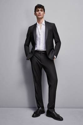 Pants with new cigarette cut, Black, Patrizia Pepe
