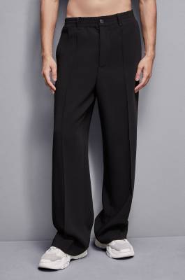 Over pants, Black, Patrizia Pepe