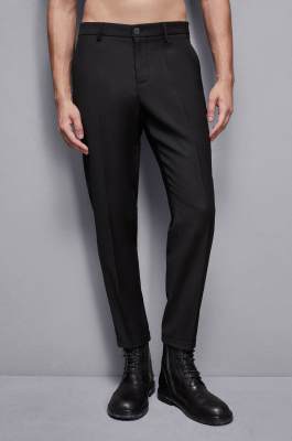 Classic ankle length pants, Black, Patrizia Pepe