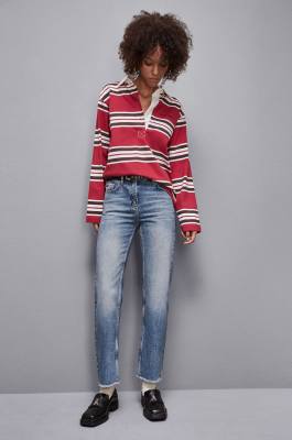 Slim fit blue denim pants, Blue, Patrizia Pepe