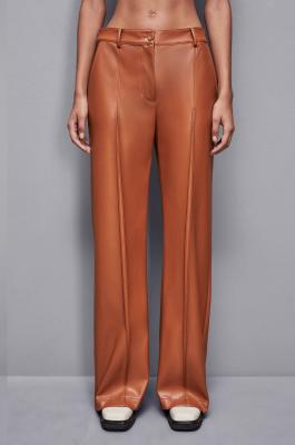 Low-waisted pants, Brown, Patrizia Pepe