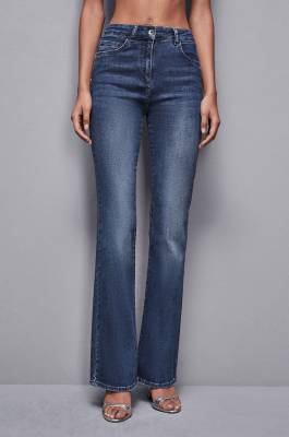 Slim fit blue denim pants, Light Blue, Patrizia Pepe