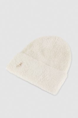 Mütze mit Ripp-Revers, Weiß, Patrizia Pepe