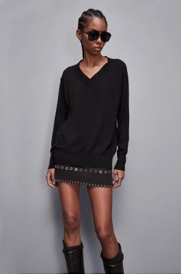 Soft wool sweater, Black, Patrizia Pepe