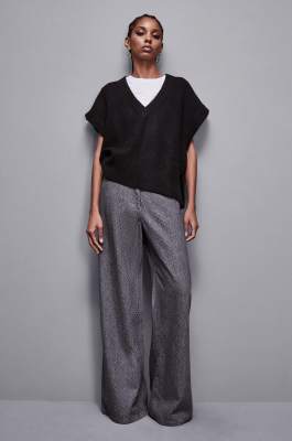 Sleeveless over shirt, Black, Patrizia Pepe
