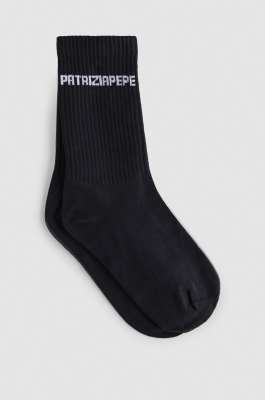 Cotton blend Socks, Black, Patrizia Pepe