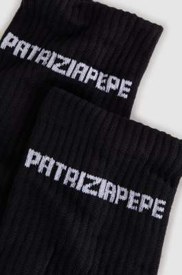 Cotton blend Socks, Black, Patrizia Pepe