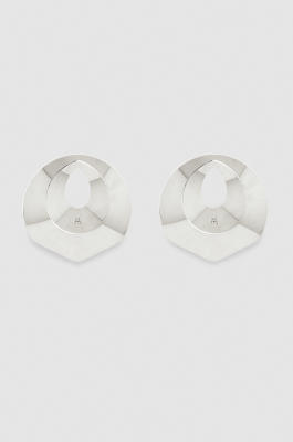 Hoop earrings, Silver, Patrizia Pepe