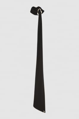 Jeweled sash, Black, Patrizia Pepe