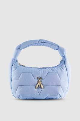 Hobo-Tasche klein, Hellblau, Patrizia Pepe