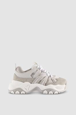 Running sneakers, Grey, White, Patrizia Pepe