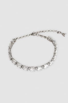 Diamond cut Necklace, Silver, Patrizia Pepe
