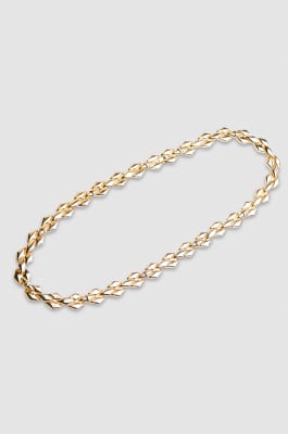 Ceinture collier New Chain en laiton, Or, Patrizia Pepe