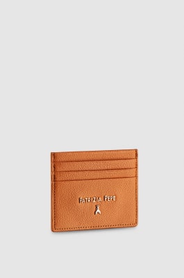 Leather card holder, Leather, Patrizia Pepe