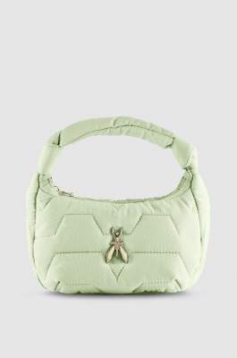 Hobo-Tasche klein, Grün, Patrizia Pepe