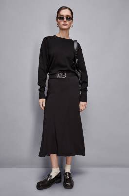 Essential sweater, Black, Patrizia Pepe