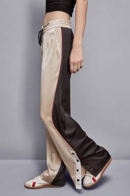 Racing pants, Beige, Patrizia Pepe