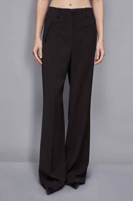 Palazzo-Hose „Essential“, Schwarz, Patrizia Pepe