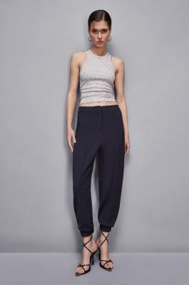 Essential jogging pants, Blue, Patrizia Pepe