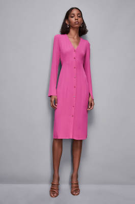 Robe chemisier, Rose, Patrizia Pepe