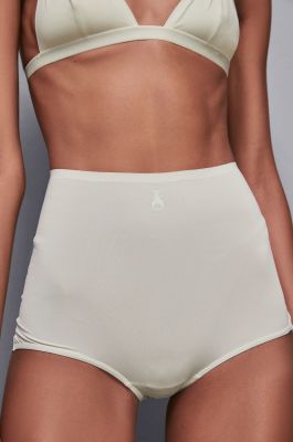 High-waisted briefs, Green, Patrizia Pepe