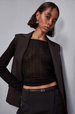 Super light sweater, Black, Patrizia Pepe