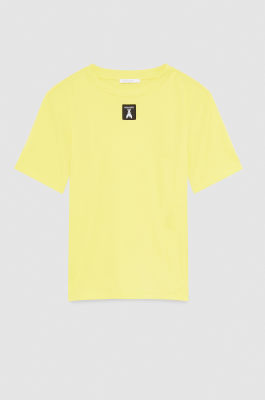 Organic cotton t-shirt, Yellow, Patrizia Pepe