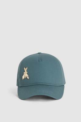 Cotton Fly Baseball Cap, Green, Patrizia Pepe