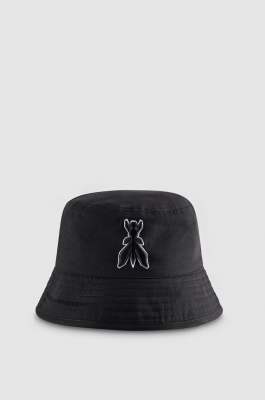 &quot;Fly&quot; Bucket Hat, Black, Patrizia Pepe