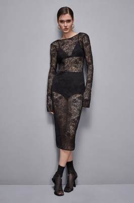 High-waisted briefs, Black, Patrizia Pepe