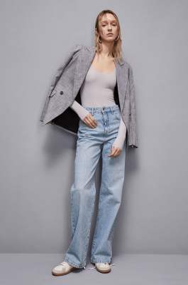 Long-sleeved body, Grey, Patrizia Pepe