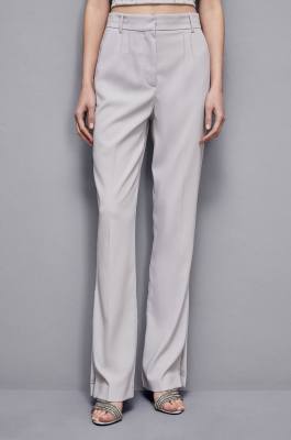 Straight pants, Grey, Patrizia Pepe