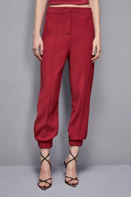 Essential jogging pants, Red, Patrizia Pepe