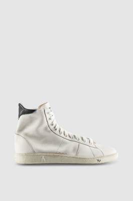SKIN HI-Sneakers &apos;93 in nappa leather, White, Patrizia Pepe