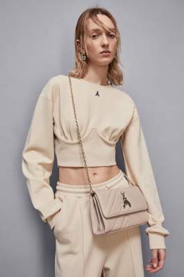Elegant Fly bag, Beige, Patrizia Pepe