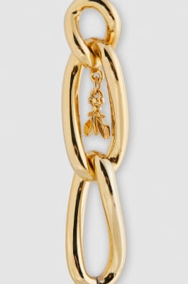 Orecchini New Chain in ottone, Oro, Patrizia Pepe