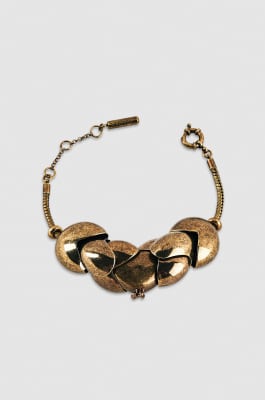 Balloon bracelet in zama, Gold, Patrizia Pepe
