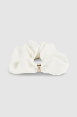 Hair scrunchies, White, Patrizia Pepe