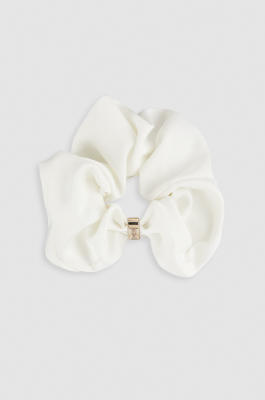 Hair scrunchies, White, Patrizia Pepe