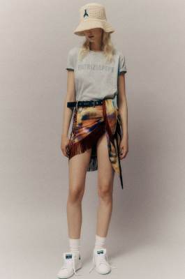 Cotton t-shirt, Grey, Patrizia Pepe