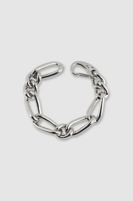 Brass New Chain bracelet, Silver, Patrizia Pepe