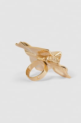 Zama and brass ring, Gold, Patrizia Pepe