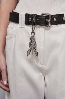 Keychain, Silver, Patrizia Pepe